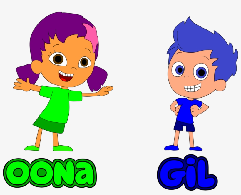 Revolutionary Bubble Guppie Oona And Gil Of Guppies Bubble Guppies Oona And Gil 1025x779 Png Download Pngkit