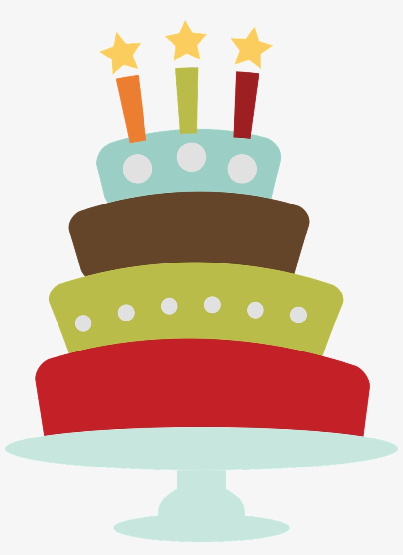 Birthday,cake,clip Art,free Vector Graphics,free Pictures, - Pastel De Cumpleaños Clipart, transparent png