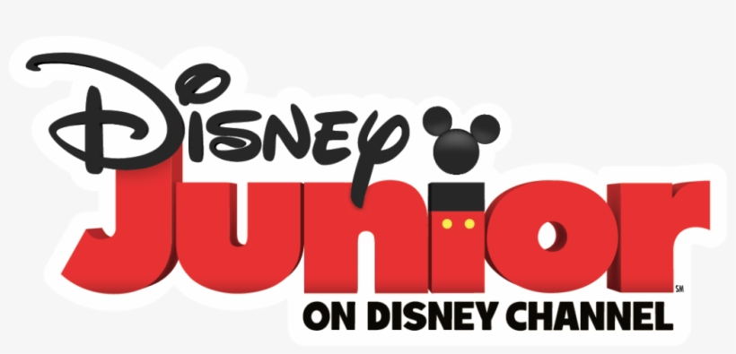 Djr Ondc 3d Logo White Stroke - Junior Disney Junior, transparent png