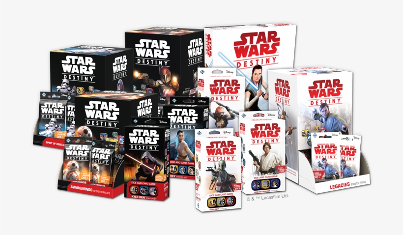 Since The Kylo Ren And Rey Starter Sets For Star Wars™ - Star Wars Destiny Booster Box, transparent png