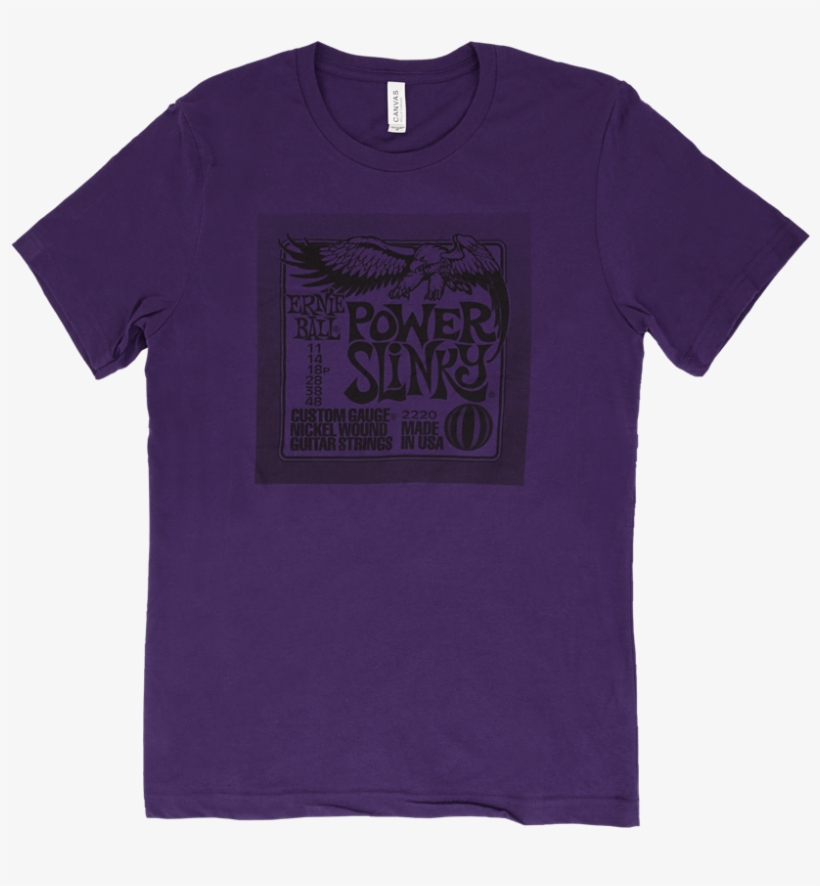 Ernie Ball Power Slinky T Shirt, transparent png