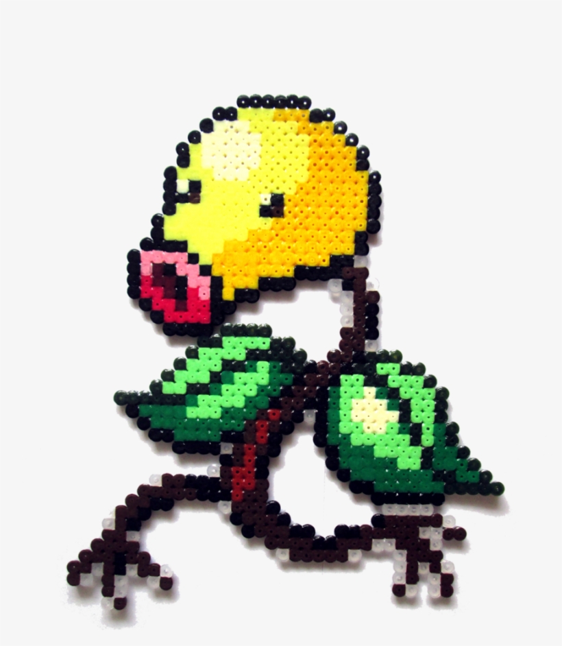 Bellsprout By Aenea-jones - Hama Beads Pokemon Bellsprout, transparent png