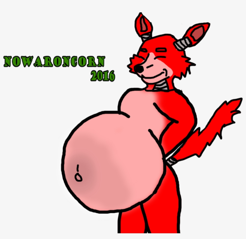 Mpreg Foxy - Fnaf Foxy Pregnant, transparent png