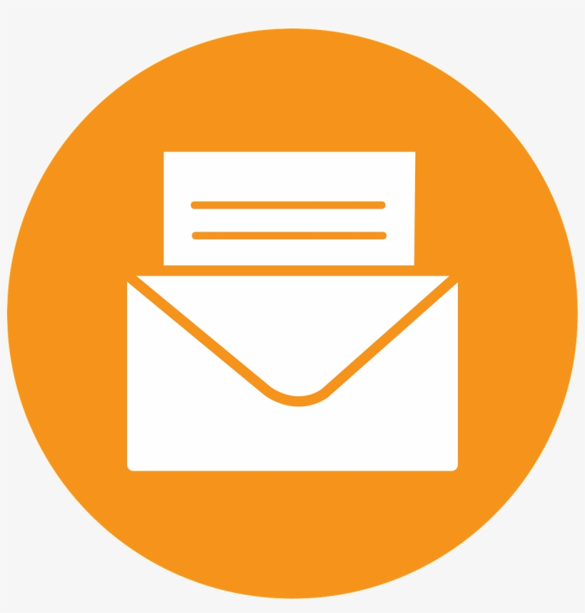 Sign Up To Receive Monthly Newsletters From Volunteer - Email Sign Yellow, transparent png