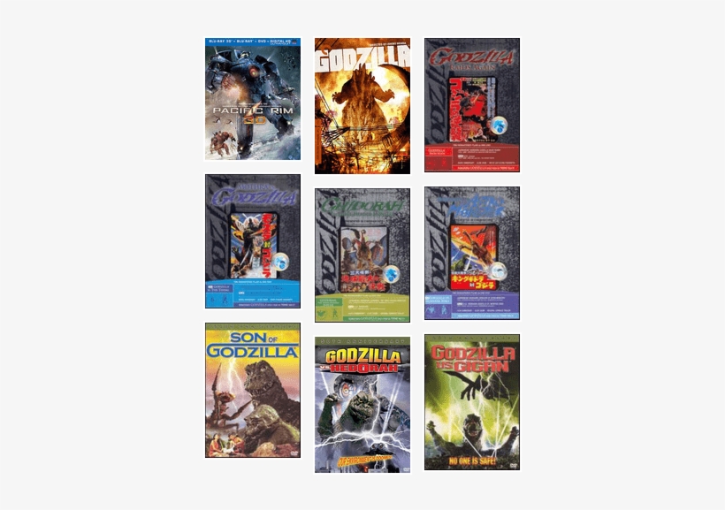 Godzilla And Other Kaiju On Dvd - Godzilla Vs. Hedorah, transparent png