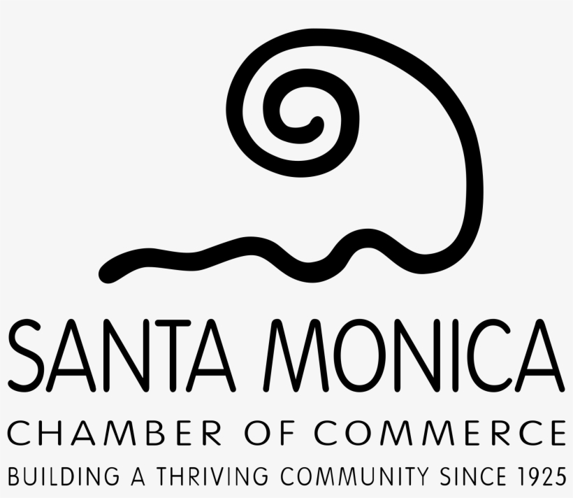 Santa Monica Logo Png Transparent - Santa Monica Chamber Of Commerce, transparent png