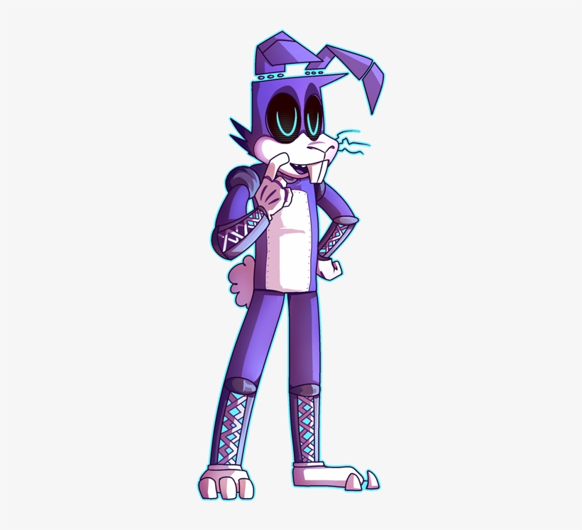 Blue Clothing Fictional Character Vertebrate Purple - Foxy Gets Hooked Bonnie, transparent png