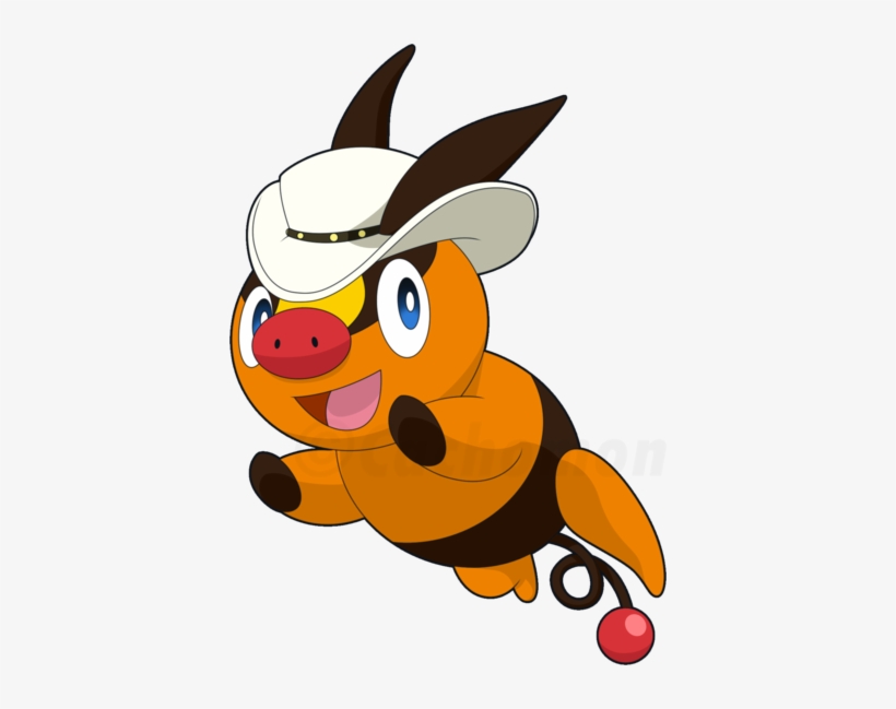 Tepig With Hat By Cachomon-daosj8q - Sylveon, transparent png