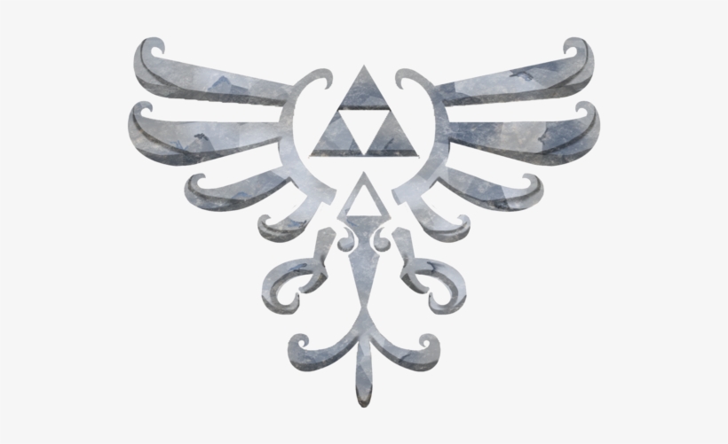 Hylian Crest Tattoo - Hylian Crest Skyward Sword, transparent png