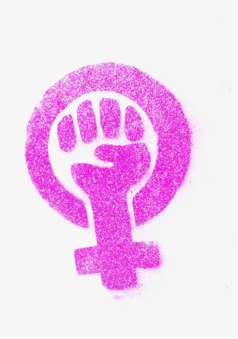 Logo Of A Symbol For Female With A Fist In The Center - Women's Month, transparent png