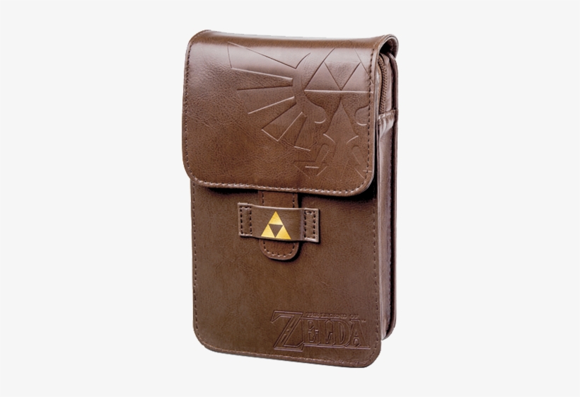 Zelda Faux Leather Adventurer's Pouch - 3ds The Legend Of Zelda, transparent png