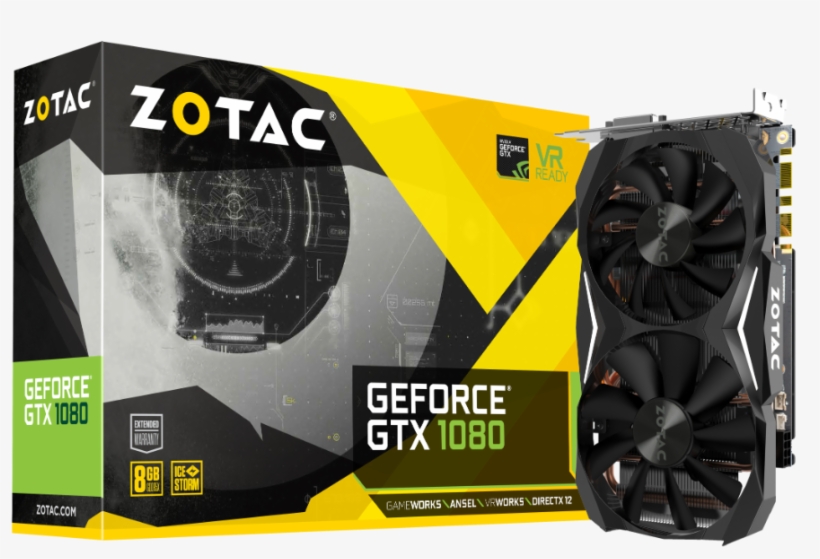 3 Aug - Zotac Geforce Gtx 1080 Mini, transparent png
