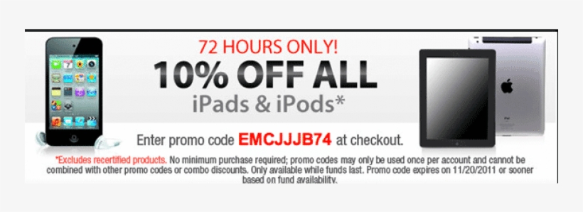 10% Off Apple Ipad And Ipod Is Hot Apple Sale On Newegg - Apple Ipod Touch 4th Generation Black-32gb - Good, transparent png