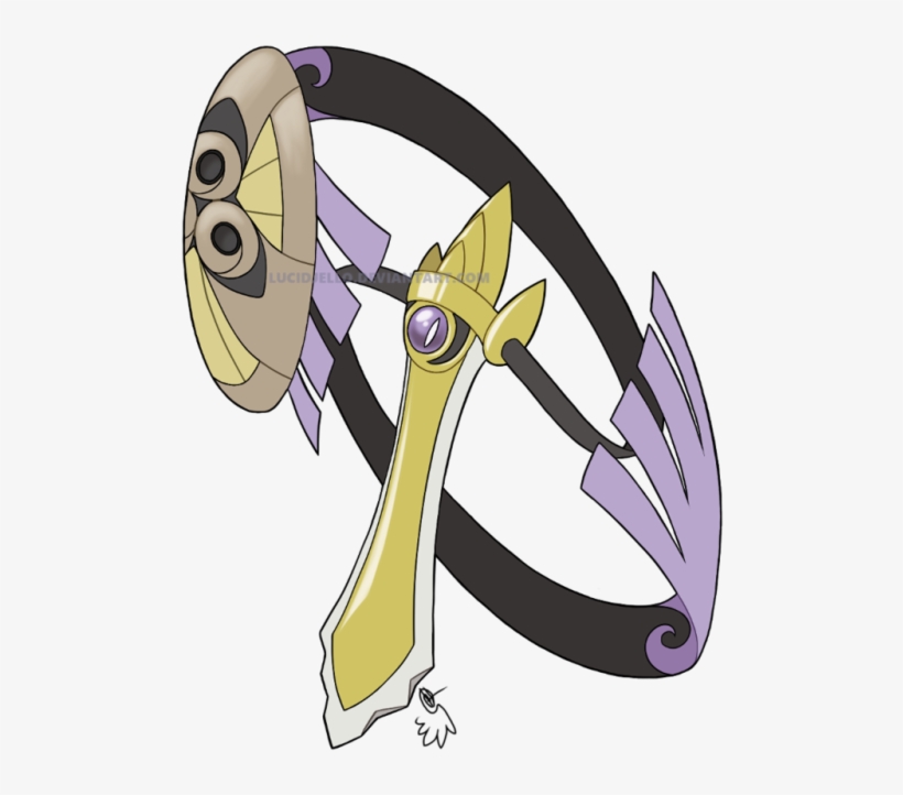 Aegislash Is Just So Freakin' Cool, Right For My Latest - Team, transparent png