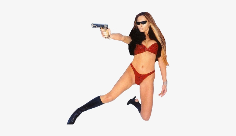 S8ldjg9 - Melania Trump Model Gun, transparent png