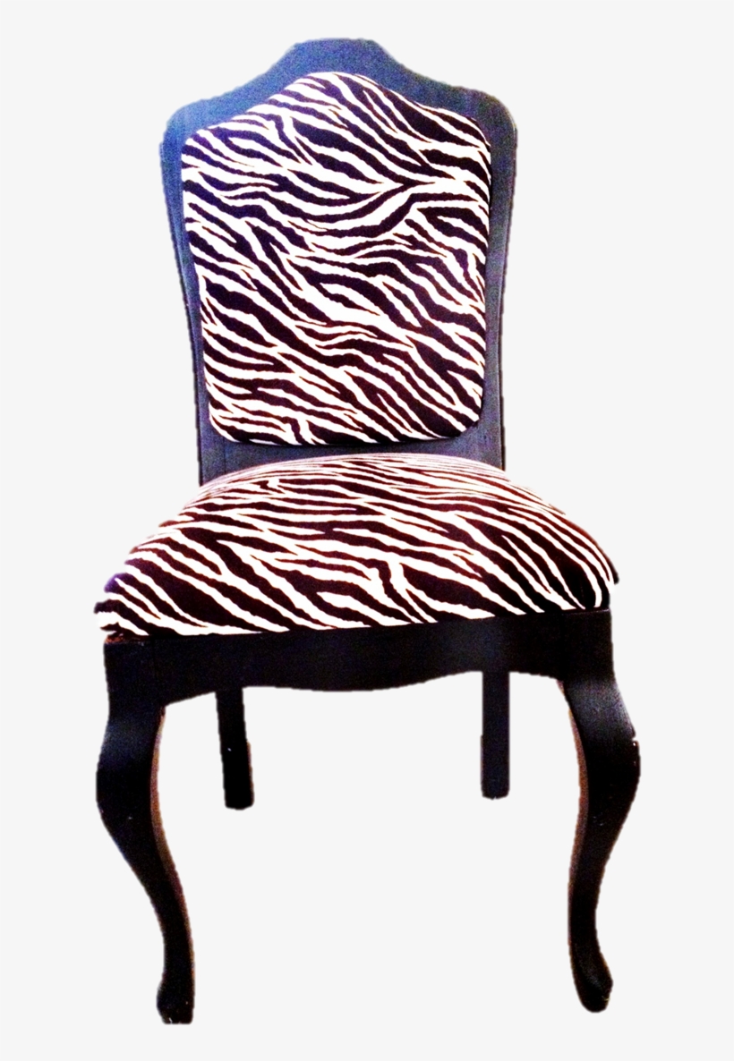 Silla Antigua Customizada Por Mi, Tapiz En Terciopelo - Chair, transparent png
