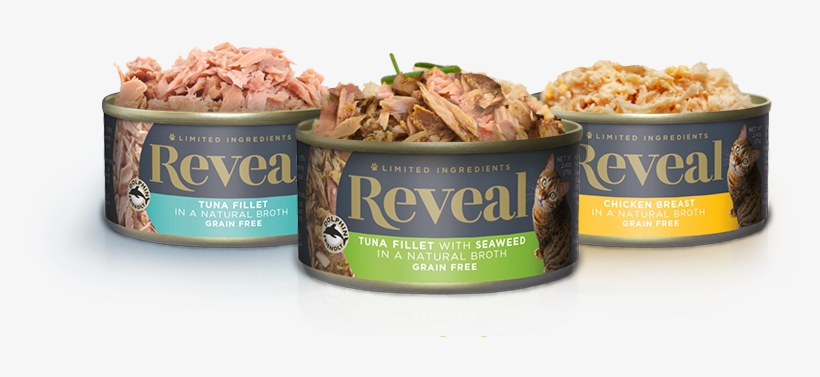 Cans-2 - Reveal Cat Food, transparent png