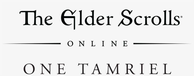 The Elder Scrolls Online One Tamriel & Legends E3 2016 - Font Elder Scrolls Online, transparent png