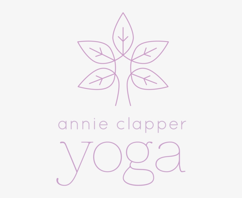Annie Clapper Yoga Logo Color Vertical, transparent png