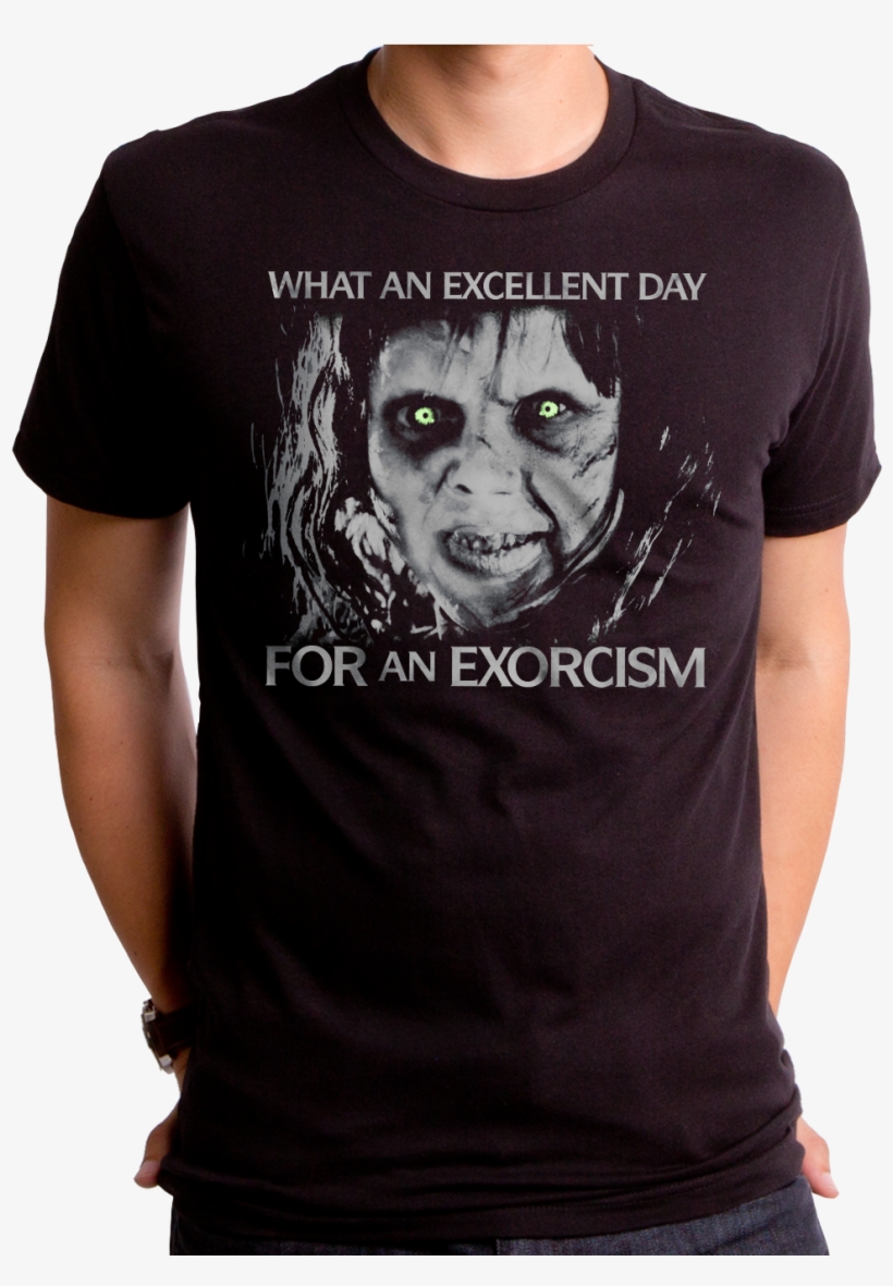 Excellent Day Exorcist T-shirt - Exorcist Shirt, transparent png
