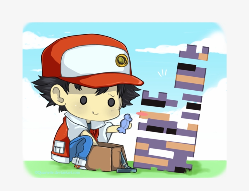 , Red, And Red And Etc) Drawn By Quartette - Pokemon Red Blue Ghost, transparent png