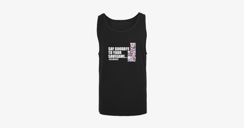 Missingno Tanktop Men Black, transparent png