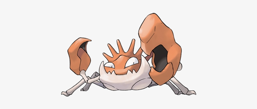 They Never Complain About How Stupid It Must Be For - Kingler Pokemon, transparent png