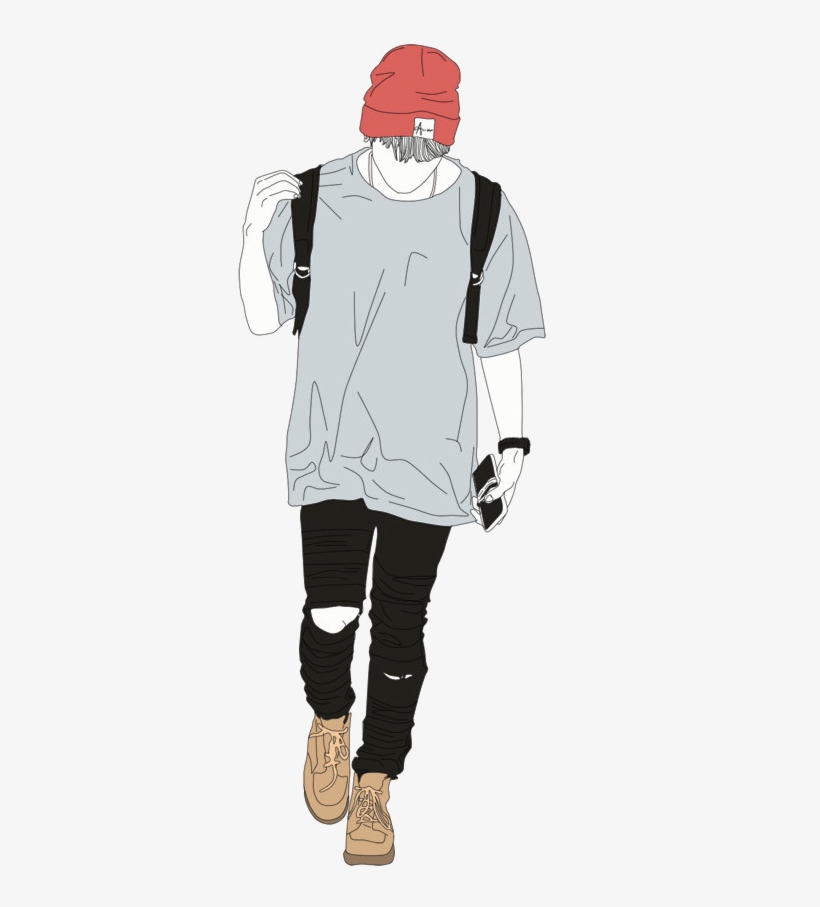Navigate - Jungkook Outfit Sketch, transparent png
