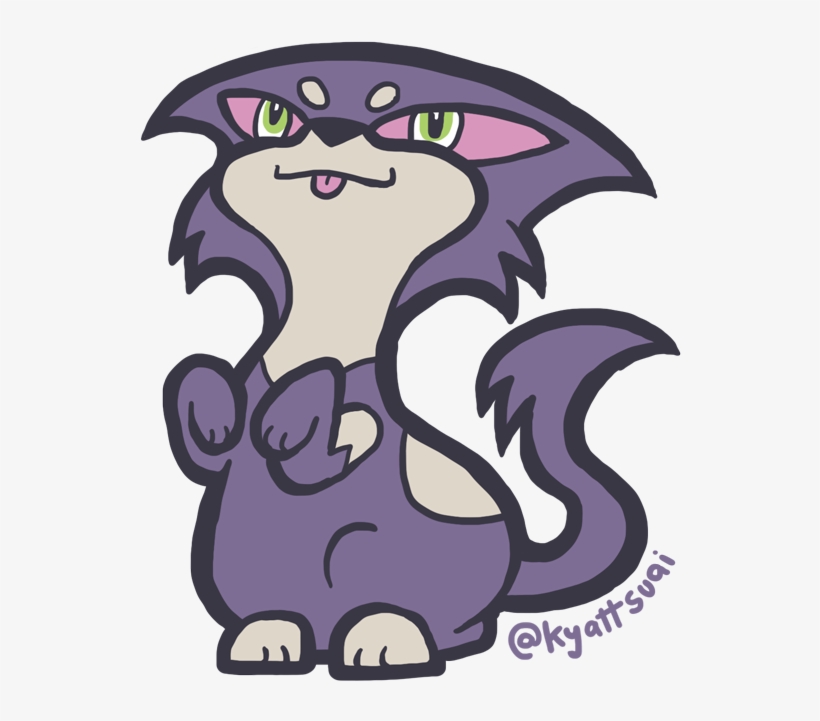 Here's A Purrloin I Drew For @nerdbotmk2's Twitterdex, - Internet, transparent png