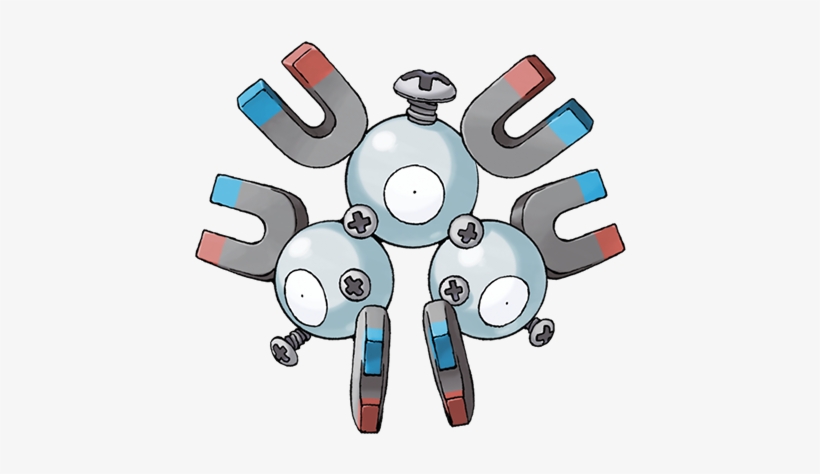 Magneton - Magnet Pokemon, transparent png