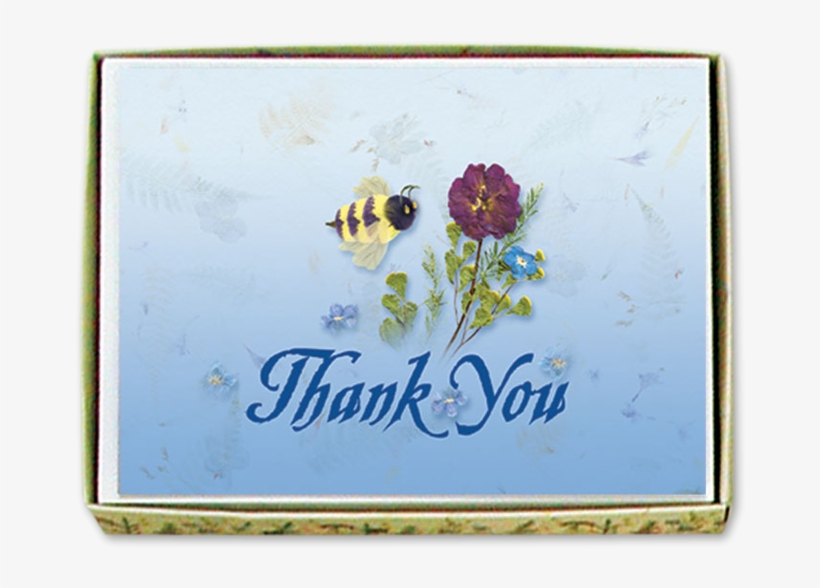 Bumble Bee Thank You Cards Image - Bumblebee, transparent png