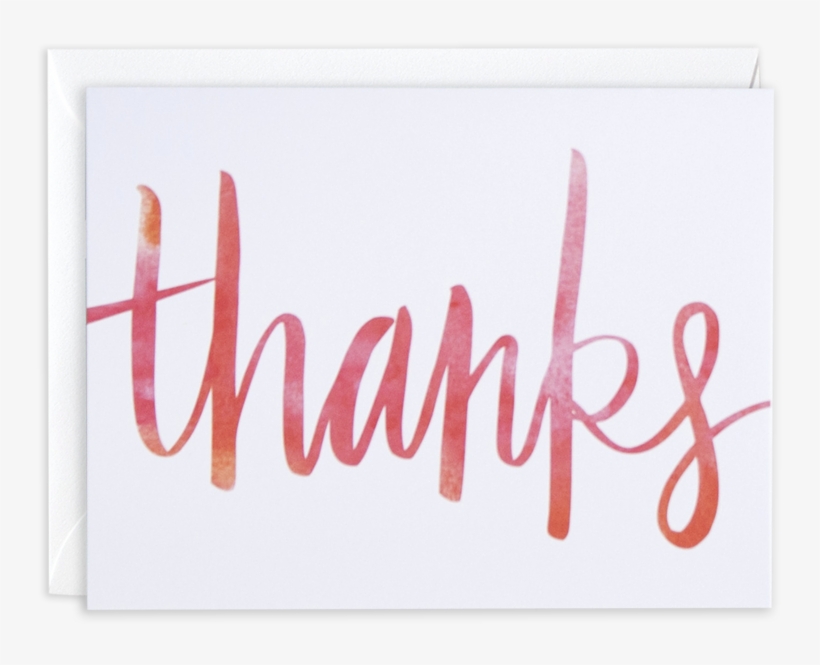Thank You Card, transparent png