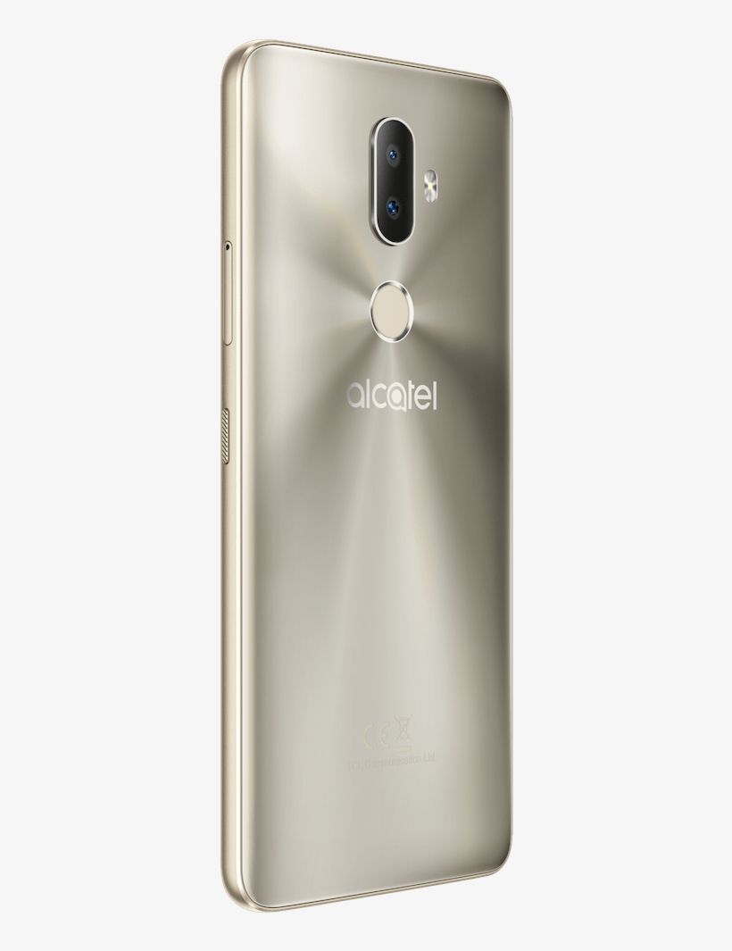 Alcatel 3v Spectrum Gold Back Left Min - Alcatel 3v 6" Dual Sim 4g 2gb 16gb 3000mah Hardware/electronic, transparent png