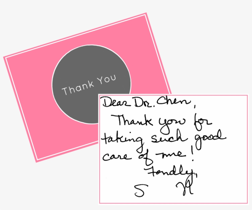 Thank You Card - Portable Network Graphics, transparent png