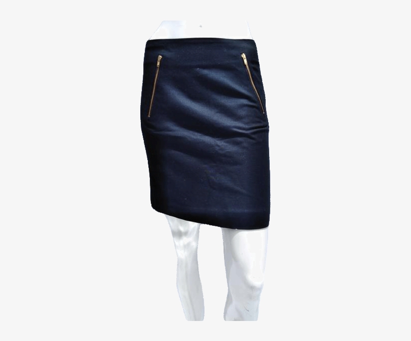 Banana Republic Size 12 Black Mini Skirt With Gold - Miniskirt, transparent png