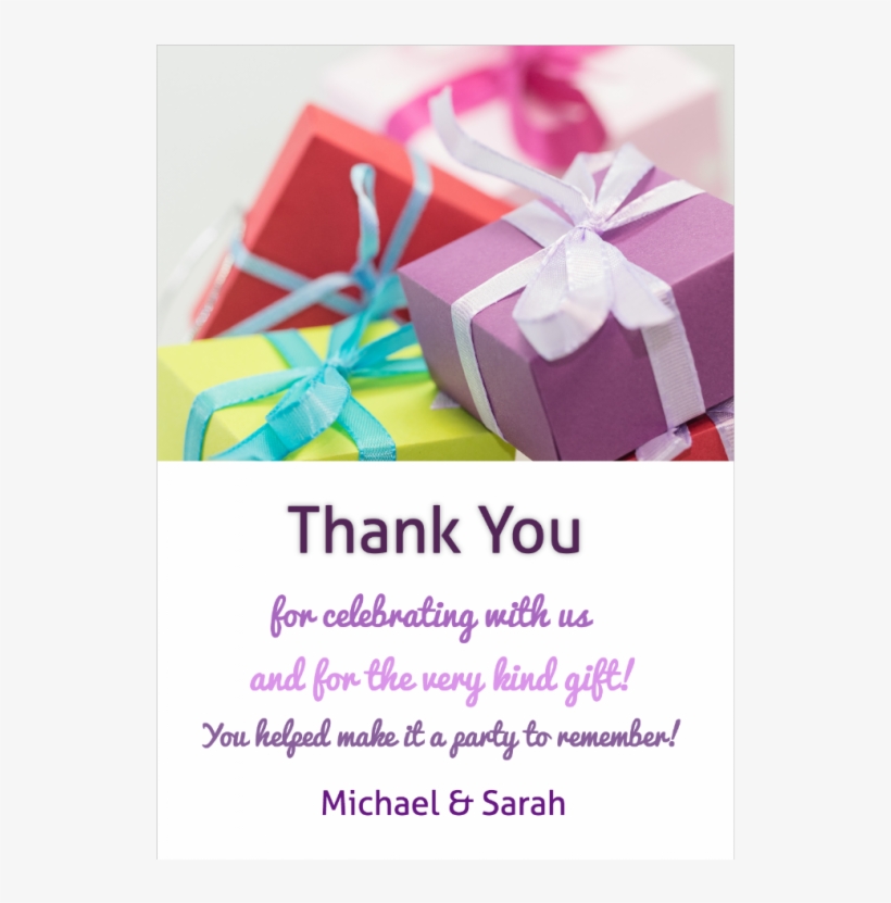 Thank You Card - Alles- Gute Zum Geburtstagkarte Mit Vielen Karte, transparent png