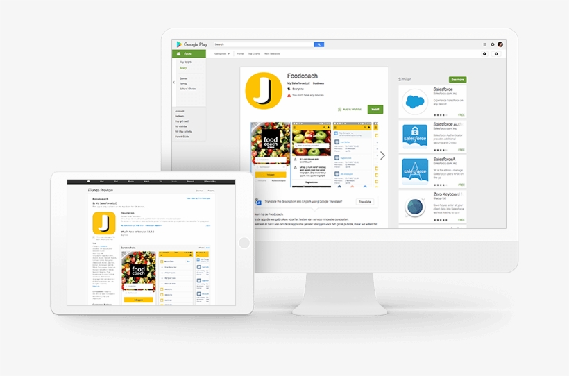 Easily Publish Your App For Employees To Download From - Beautiful Salesforce Apps, transparent png
