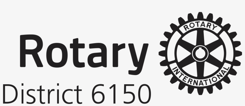 Rd6150 Logo Black 2651 1069 - Rotary District 5330, transparent png