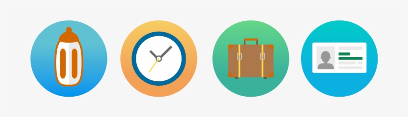 Work Day End Icon, transparent png
