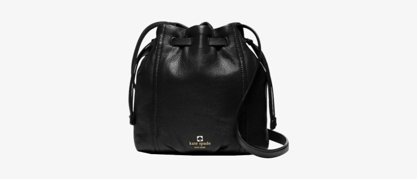 Kate Spade Wkru3466 Grant Park Katie Bucket Bag Black - Kate Spade New York Grant Park Katie Handbag - Black, transparent png