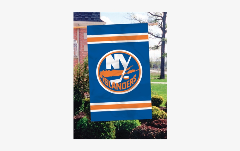 New York Islanders Applique Banner Flag - New York Islanders, transparent png