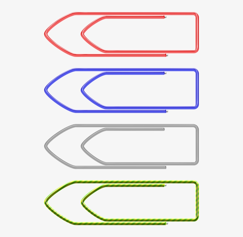 Clips No Papel Png - Paper Clip, transparent png
