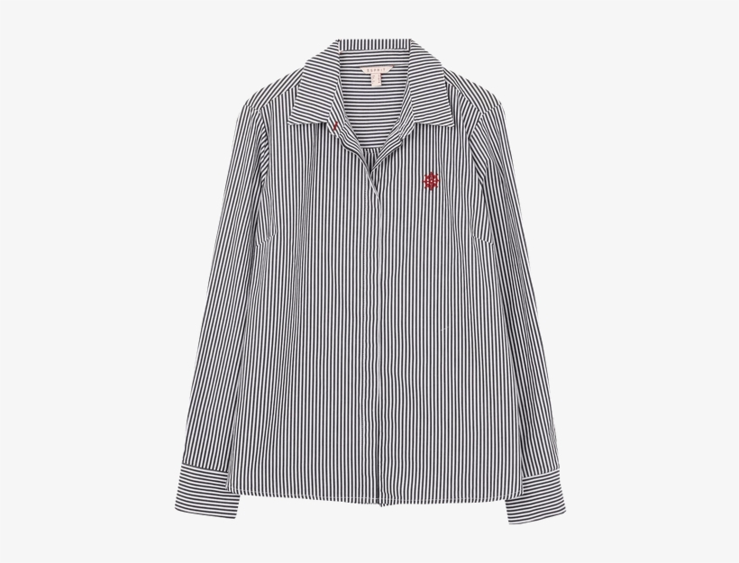 Camisa Rayas Bordada - Shirt, transparent png