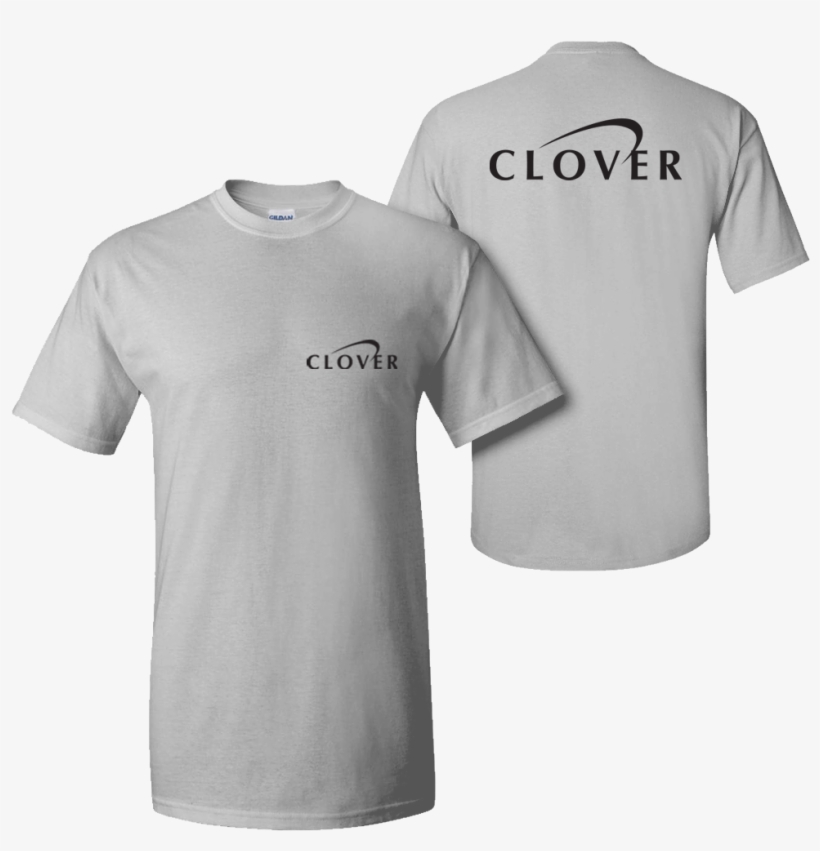 Clover Gildan - Ash Color T Shirt Gildan, transparent png