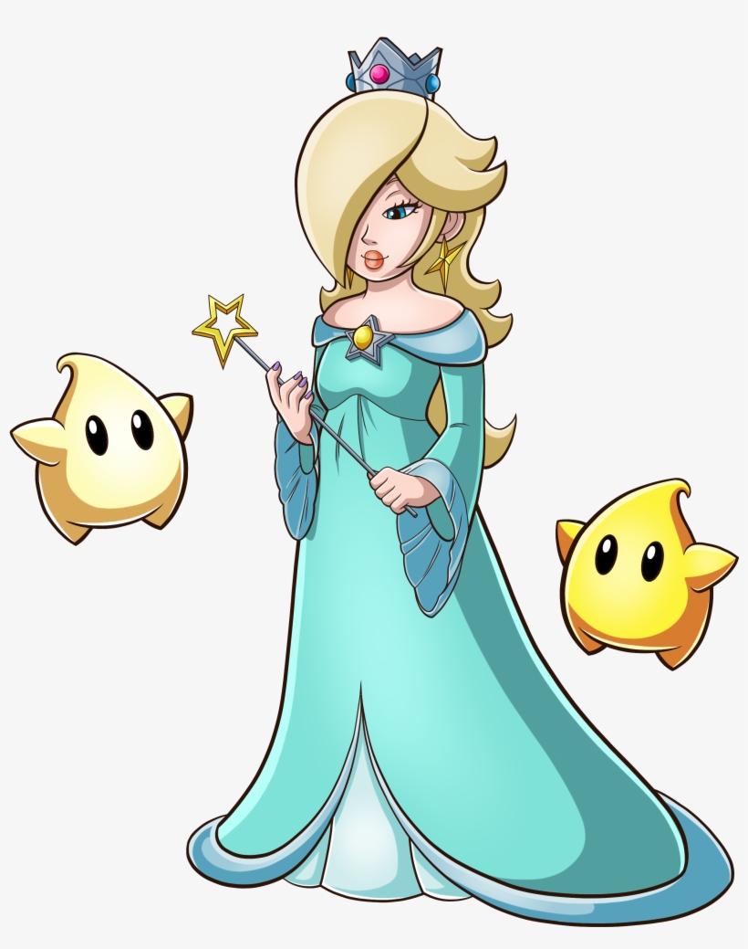 Free Download Rosalina Clipart Rosalina Mario Series - Cartoon, transparent png