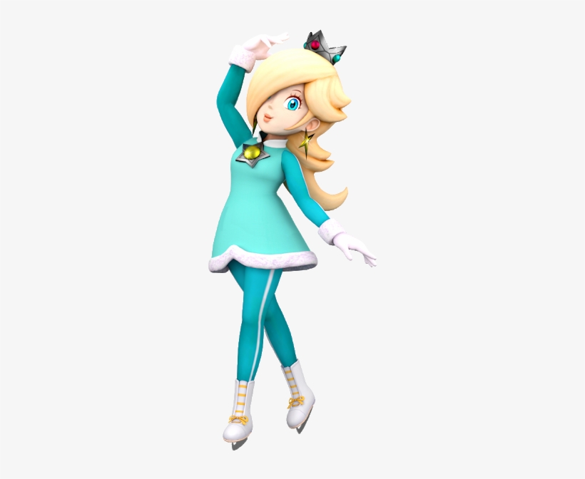 Photo - Princess Rosalina Ice Skating, transparent png
