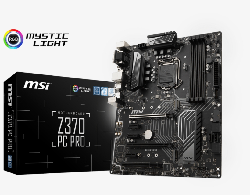 Z370 Pc Pro - Main Msi Z370 Pc Pro, transparent png