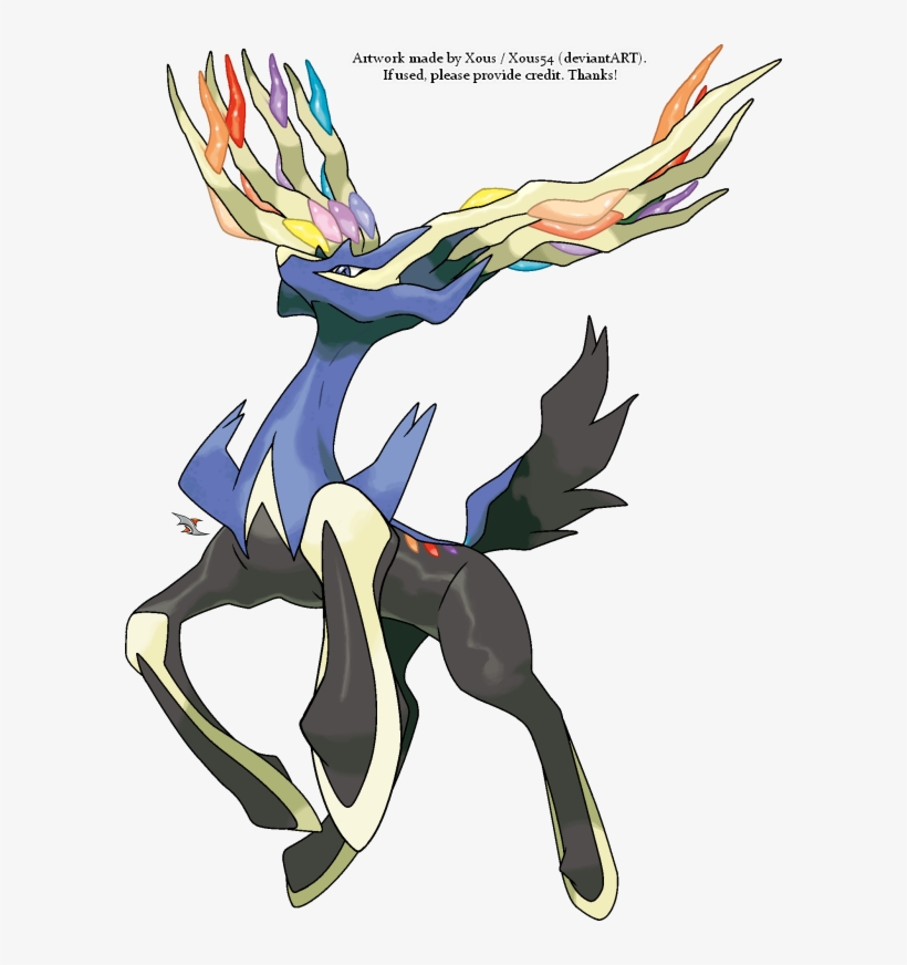 Clipart Resolution 594*792 - Xerneas Inactive, transparent png