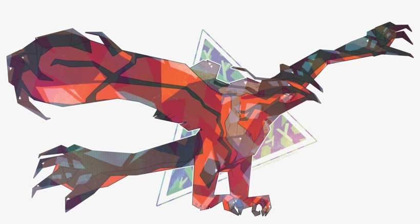 Yveltal Origami 1962x958 Png Download Pngkit