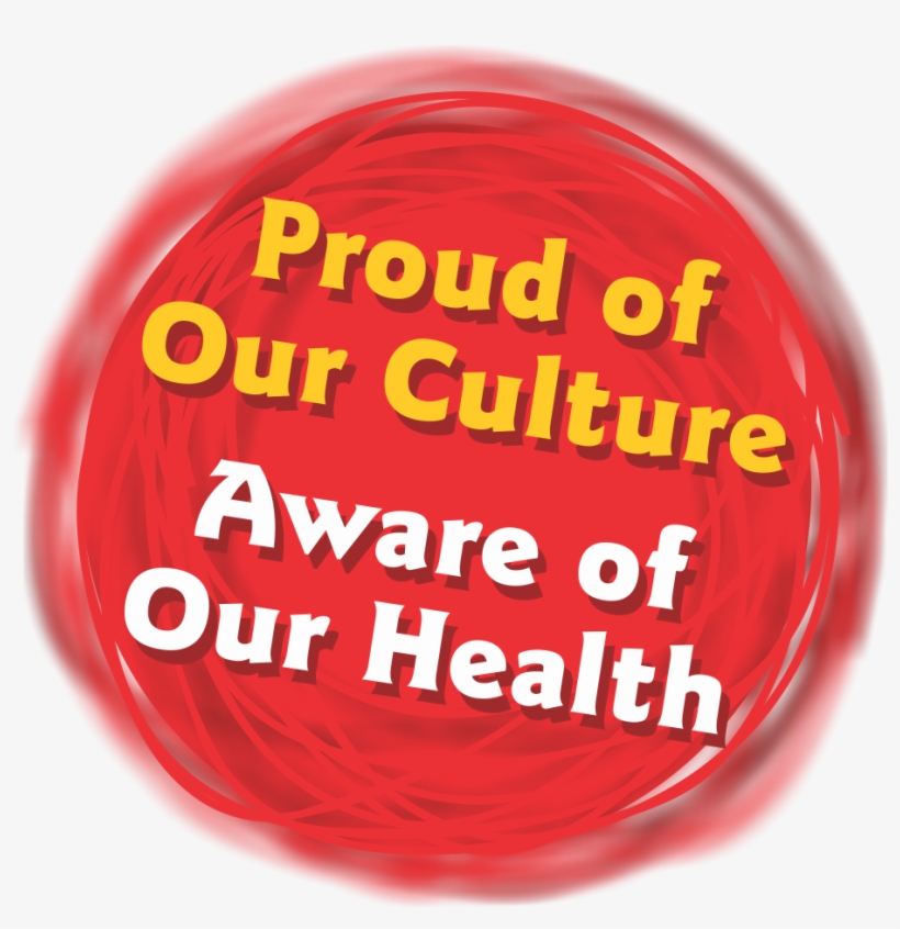 Proud Of Our Culture And Aware Of Our Health - Circle, transparent png
